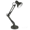 Lampka biurkowa AURIQ 1xE27 czarna LED2B na podstawie
