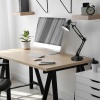 Lampka biurkowa AURIQ 1xE27 czarna LED2B zastosowanie
