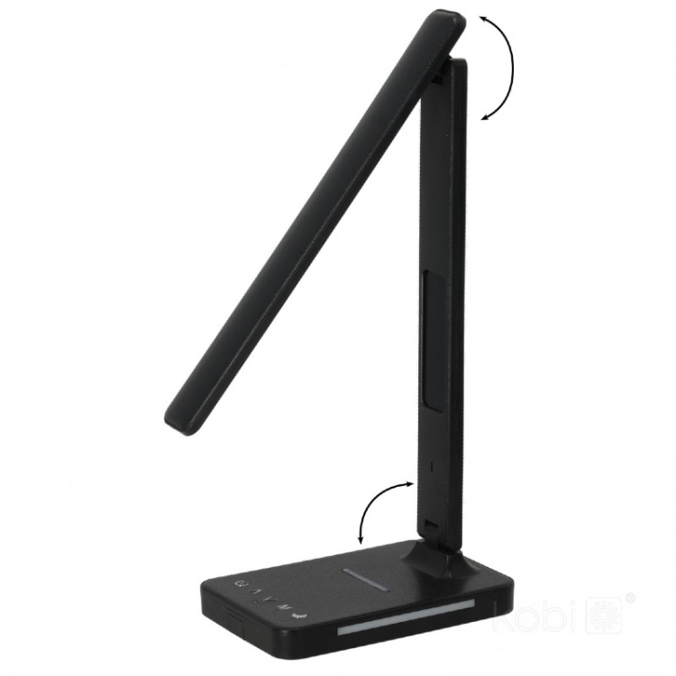 Lampka biurkowa LED NOBLITE 7W  CCT Czarna LED2B ruchoma