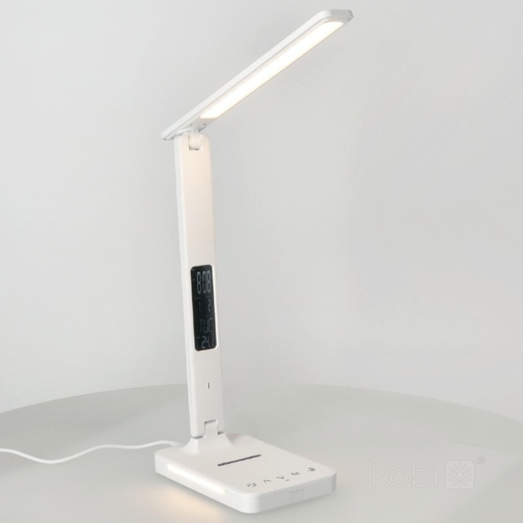 Lampka biurkowa LED NOBLITE 7W CCT Biała LED2B zastosowanie