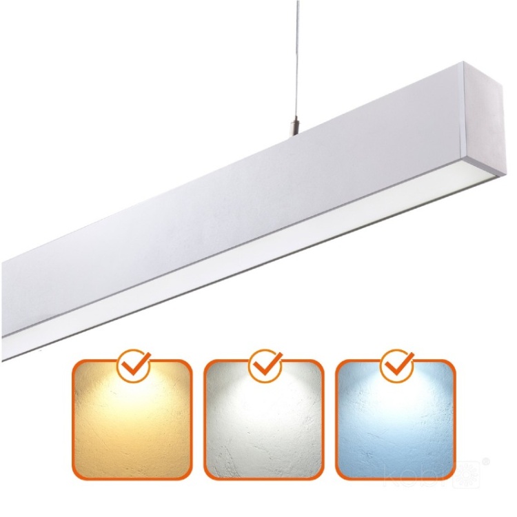 Oprawa liniowa LED KOLINE K2 40W  3CCT  biała Kobi Pro wariant