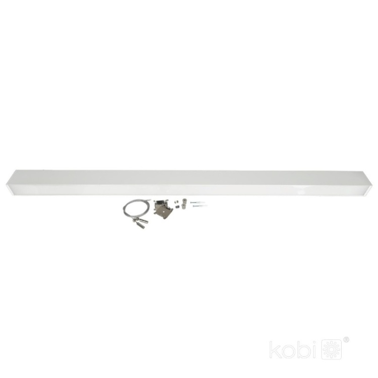 Oprawa liniowa LED KOLINE K2 20W 3CCT biała Kobi Pro montaż