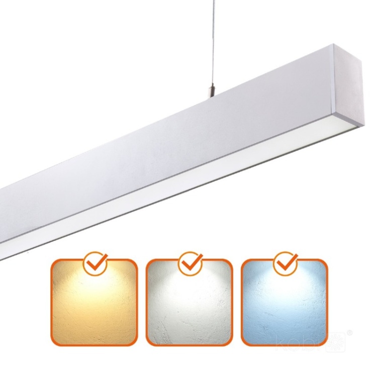 Oprawa liniowa LED KOLINE K2 20W 3CCT biała Kobi Pro wariant