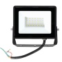Naświetlacz LED MH 30W 6500K IP65 czarny LED2B RED front