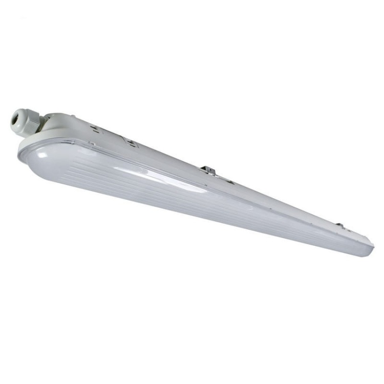 Oprawa hermetyczna LED BALWIR 33W 4950lm 6000K IP65 L120cm ryflowany klosz Bemko