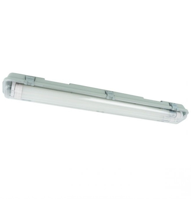 Oprawa hermetyczna L60cm + 2x tuba LED 18W 4000K 1800lm IP65 Ecolight