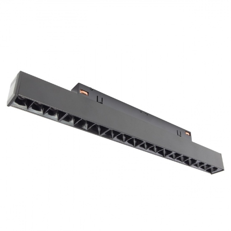 SYSTEM SHIFT - GRID M oprawa na szynoprzewód 303x23x42mm 17W 35st czarny 5 lat gw.