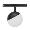 SYSTEM SHIFT - GLOBE oprawa kula na szynoprzewód 100x148mm 5W 165st czarna 5 lat gw.