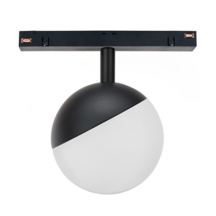 SYSTEM SHIFT - GLOBE oprawa kula na szynoprzewód 100x148mm 5W 165st czarna 5 lat gw.
