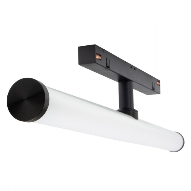 SYSTEM SHIFT - BEAM oprawa na szynoprzewód 28x400x75mm 12W 150st czarny 5 lat gw. bok