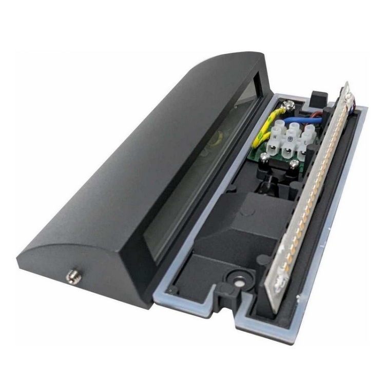 Oprawa LED elewacyjna STEP 6W 4000K 220lm antracyt Greenlux wnętrze