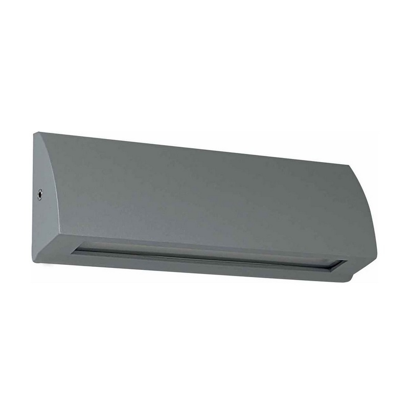 Oprawa LED elewacyjna STEP 6W 4000K 220lm szara IP54 Greenlux