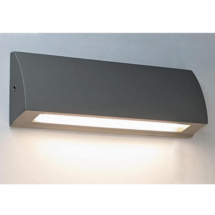 Oprawa LED elewacyjna STEP 6W 4000K 220lm szara IP54 Greenlux zastosowanie
