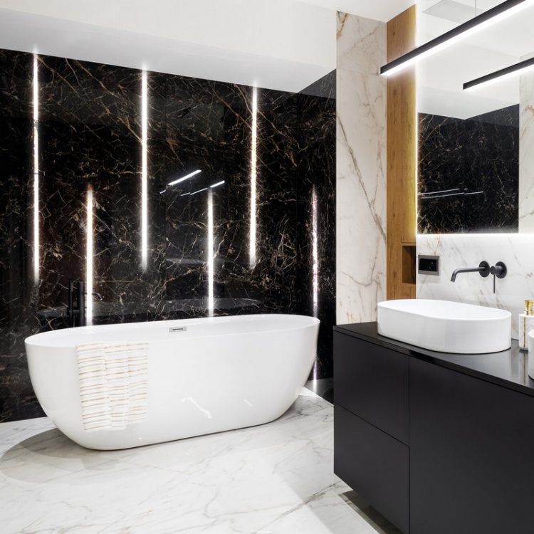 Taśma LED STRIP LCOB 24V 14W/1m CCT 2700-6500K 5m 1260lm/1m IP65 Kanlux 38438 aranżacja