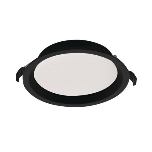 Oprawa downlight LED TIBERI CCT 21W 2310lm bez zasilacza 90° IP44/20 czarna Kanlux 26380