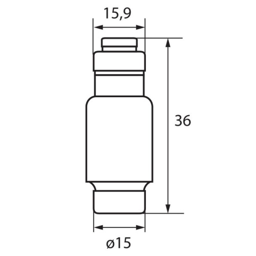 Bezpiecznik topikowy D02 20A gG/gL KFL-D02-20 Ideal 23350 wymiary