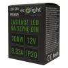 Zasilacz na szynę DIN PREMIUM 12V 100W Ecolight EC61284 opakowanie