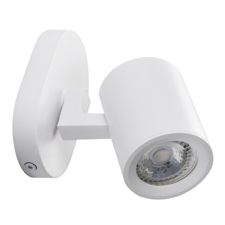 Oprawa ścienno- sufitowa 1 punktowa GU10 LAURIN EL-1O W biała KANLUX 29120