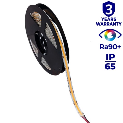 Taśma LED STRIP LCOB 12V biała ciepła 3000K IP65 Kanlux 33365