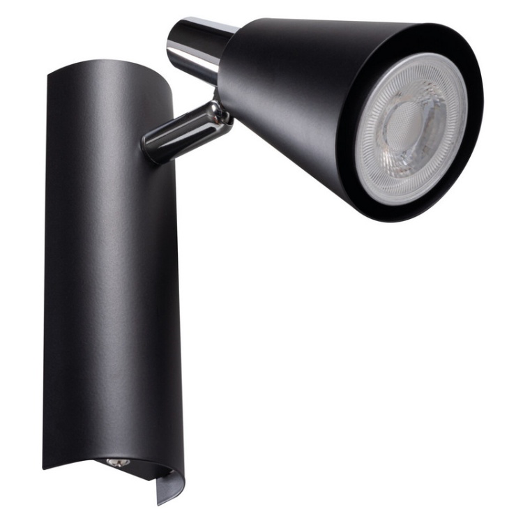 Oprawa ścienno-sufitowa SEMPRA EL-1I GU10 35W czarna IP20 Kanlux 33091 ruchoma