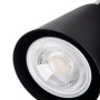 Oprawa ścienno-sufitowa SEMPRA EL-3I potrójna GU10 czarna IP20 Kanlux 33095 miejsce na żarówkę