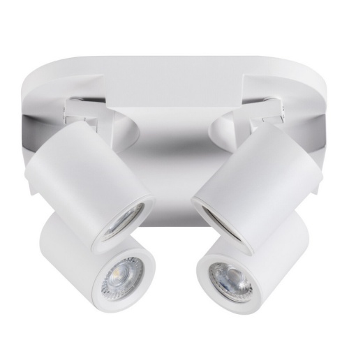 Oprawa ścienno- sufitowa 4 punktowa GU10 LAURIN EL-4O W biała KANLUX 29128