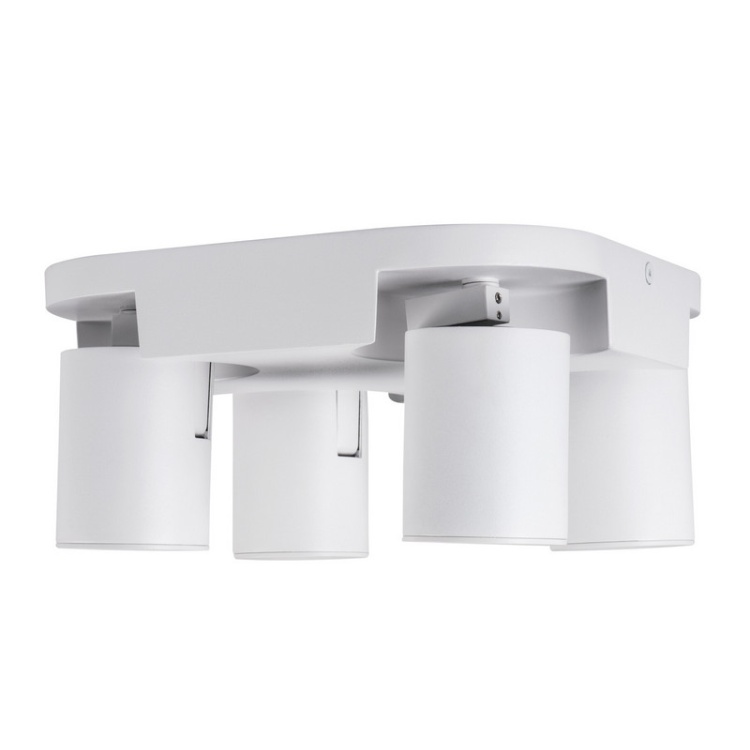 Oprawa ścienno- sufitowa 4 punktowa GU10 LAURIN EL-4O W biała KANLUX 29128 bok