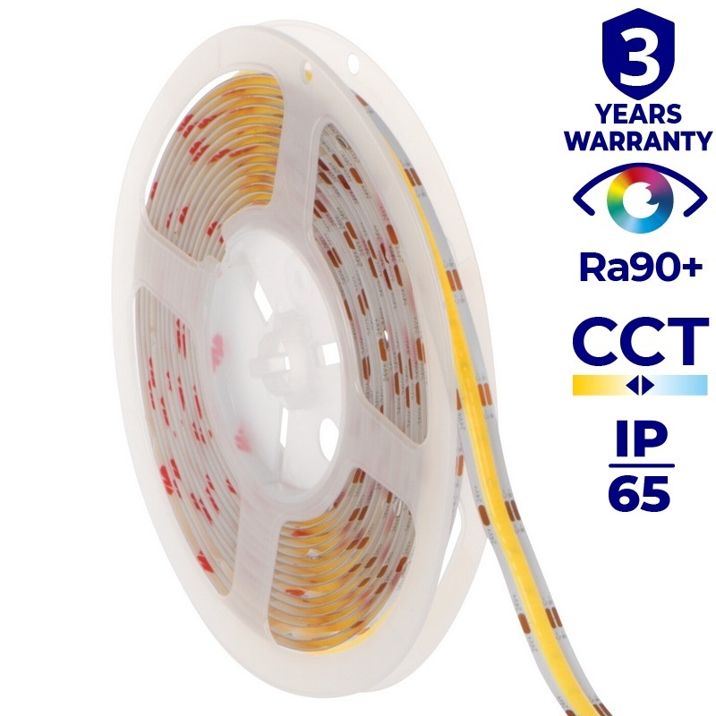 Taśma LED STRIP LCOB 24V 14W/1m CCT 2700-6500K 5m 1260lm/1m IP65 Kanlux 38438 główne zdjęcie