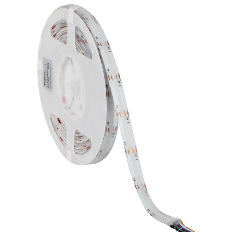 Taśma LED LCOB 24V 21W/1m RGBCCT 3000-6100K 5m 680lm/1m CRI90+ IP65 Kanlux 38916