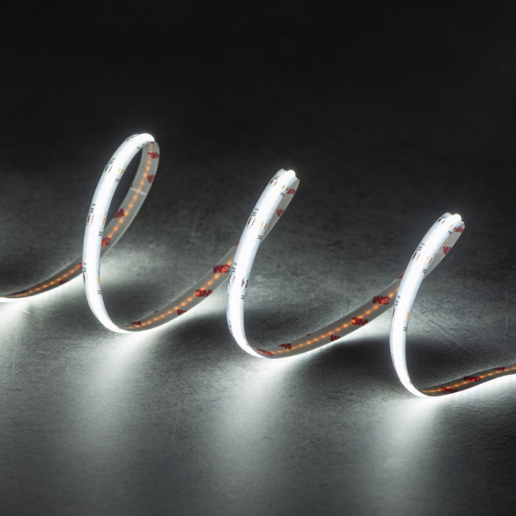 Taśma LED LCOB 24V 21W/1m RGBCCT 3000-6100K 5m 680lm/1m CRI90+ IP65 Kanlux 38916 zimna barwa