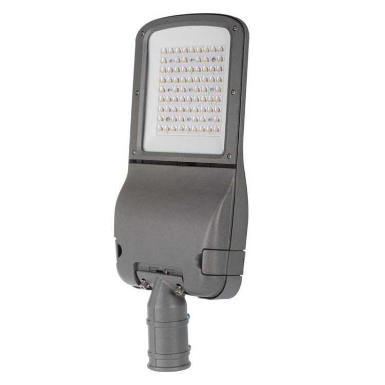 Oprawa uliczna LED PRO-S M 100W 4000K 15500lm szara IP66 IK08 Kanlux 39286 front