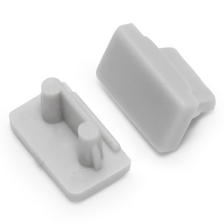 Zaślepka do profilu led SLIM8 szara Topmet