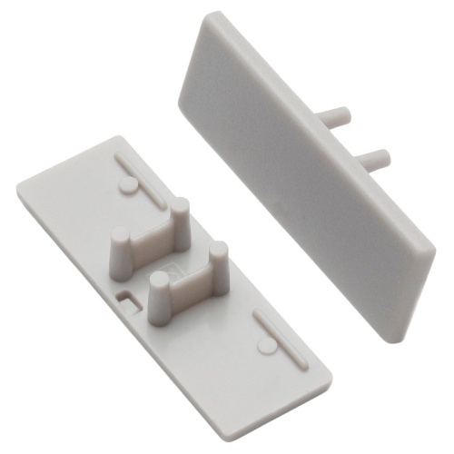 Zaślepka do profilu led BACK10 szara Topmet