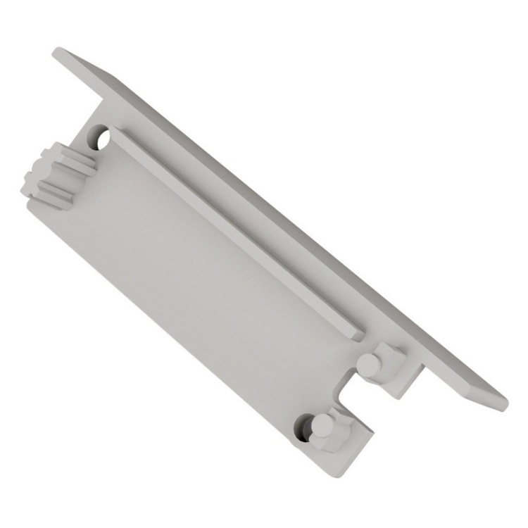 Zaślepki do profilu FLAT8 szara - cena za komplet 2szt. Topmet tył