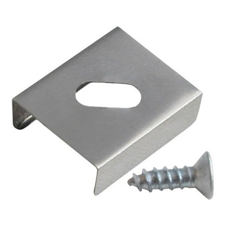 Uchwyt Z sprężysty do profilu SLIM8 inox Topmet