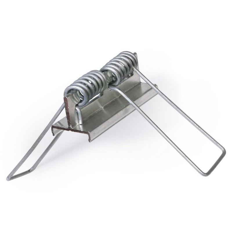 Uchwyt mocujący X sprężyna aluminium Topmet