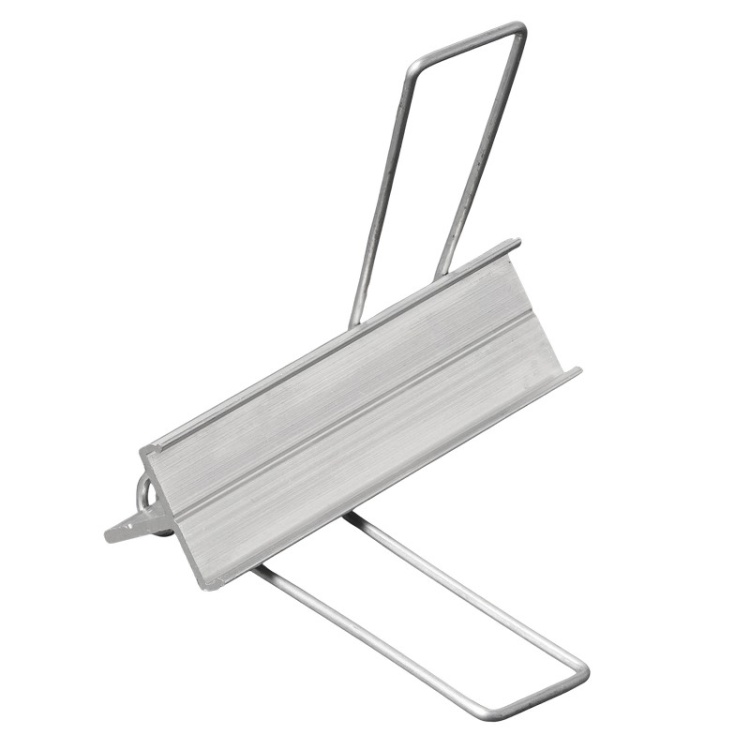 Uchwyt mocujący X sprężyna aluminium Topmet spód