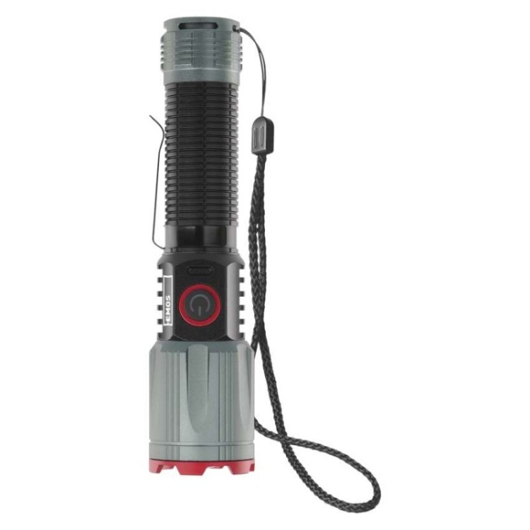 Latarka metalowa LED 1200 lm, 2200 mAh, ładowalna