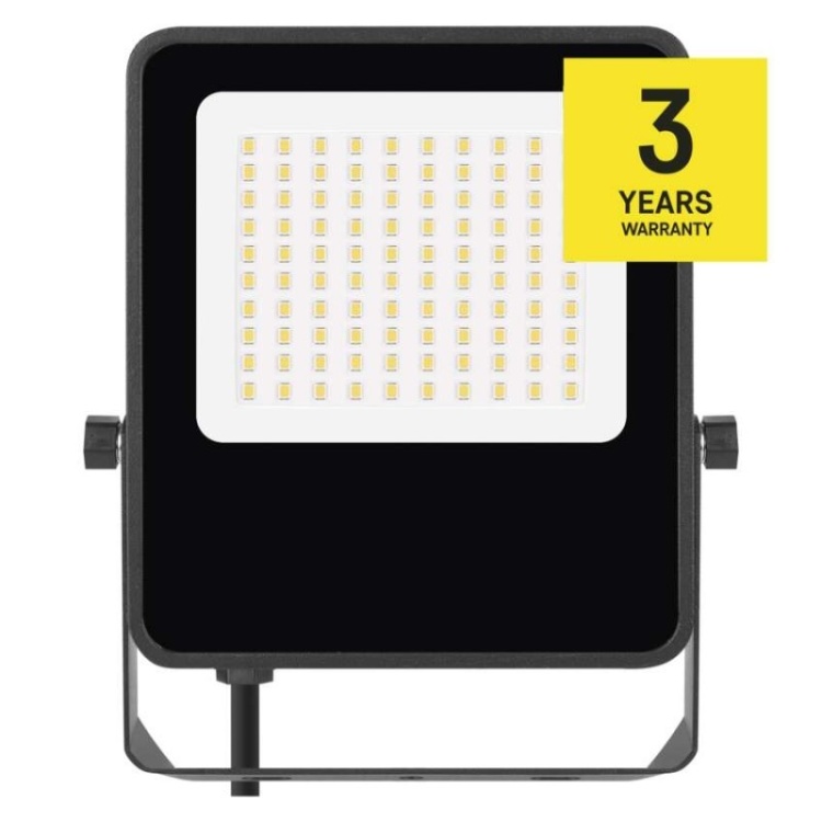 Naświetlacz LED VISIO 50 W czarny neutralna biel 3 lata gwarancji