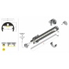 Profil LED PEN8 aluminium anodowane, klosz transparentny odcinki: 1m, 2m Topmet schemat