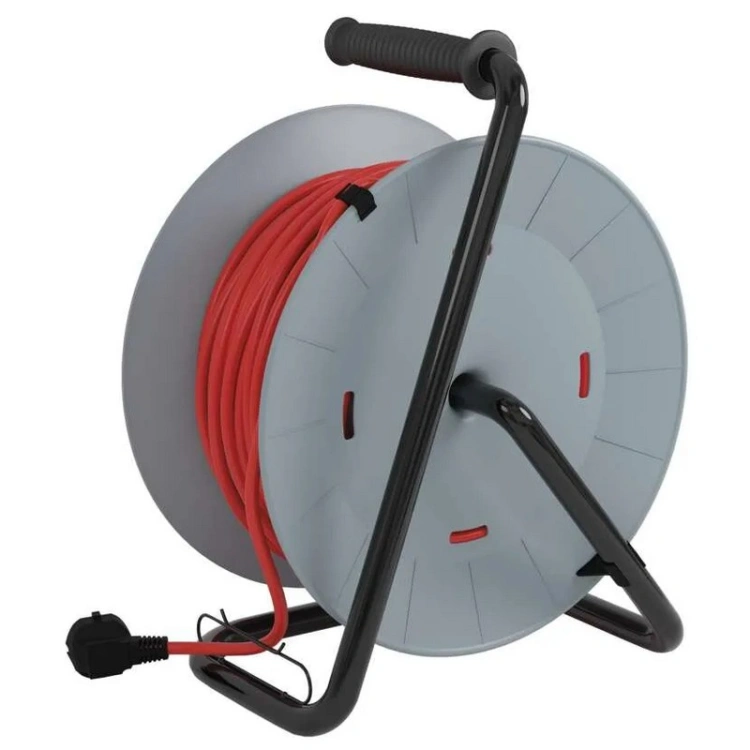 Przedłużacz zwijany 4 gniazda P19450P 3×1,5 mm² 50m IP20 EMOS tył