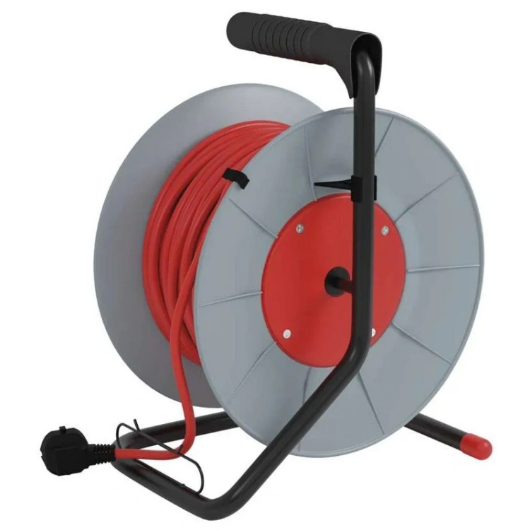 Przedłużacz bębnowy zwijany P19425 4 gniazda 3×1,5 mm² 25m EMOS tyłem