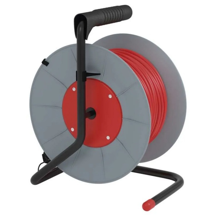 Przedłużacz bębnowy zwijany P194252 4 gniazda 3×1,0 mm² 25m EMOS tyłem