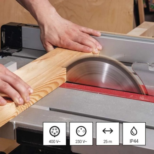 Przedłużacz siłowy gumowy P193250 3 gniazda 5×1,5 mm² 25m IP44 EMOS informacje