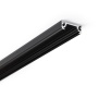 Profil LED SURFACE10 czarny odcinki: 1m, 2m Topmet