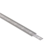 Klosz B wsuwany transparentny do profili LED – odcinki: 1, 2m Topmet