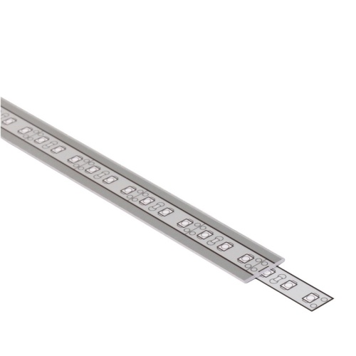 Klosz B wsuwany transparentny do profili LED – odcinki: 1, 2m Topmet