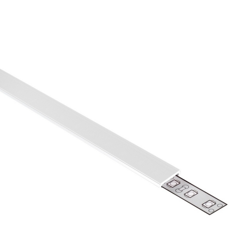 Klosz C2 klik mleczny do profili LED – odcinki: 1m, 2m Topmet