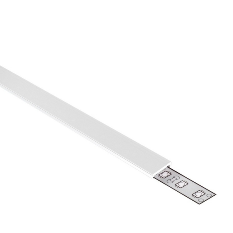 Klosz C2 klik mleczny do profili LED – odcinki: 1m, 2m Topmet