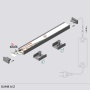 Profil LED SLIM8 srebrny anodowany odcinki: 1m, 2m Topmet schemat
